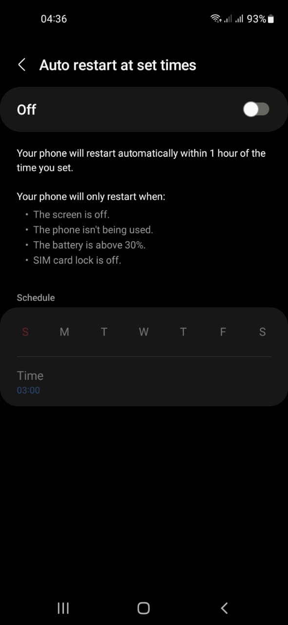 Samsung A12 Reset Sendiri