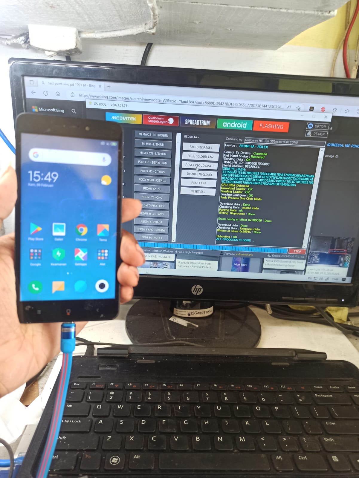 Micloud Redmi 4A
