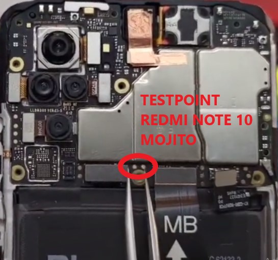 Testpoint Redmi Note 10 Mojito