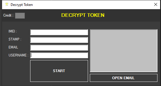 Decrypt Token Gstool