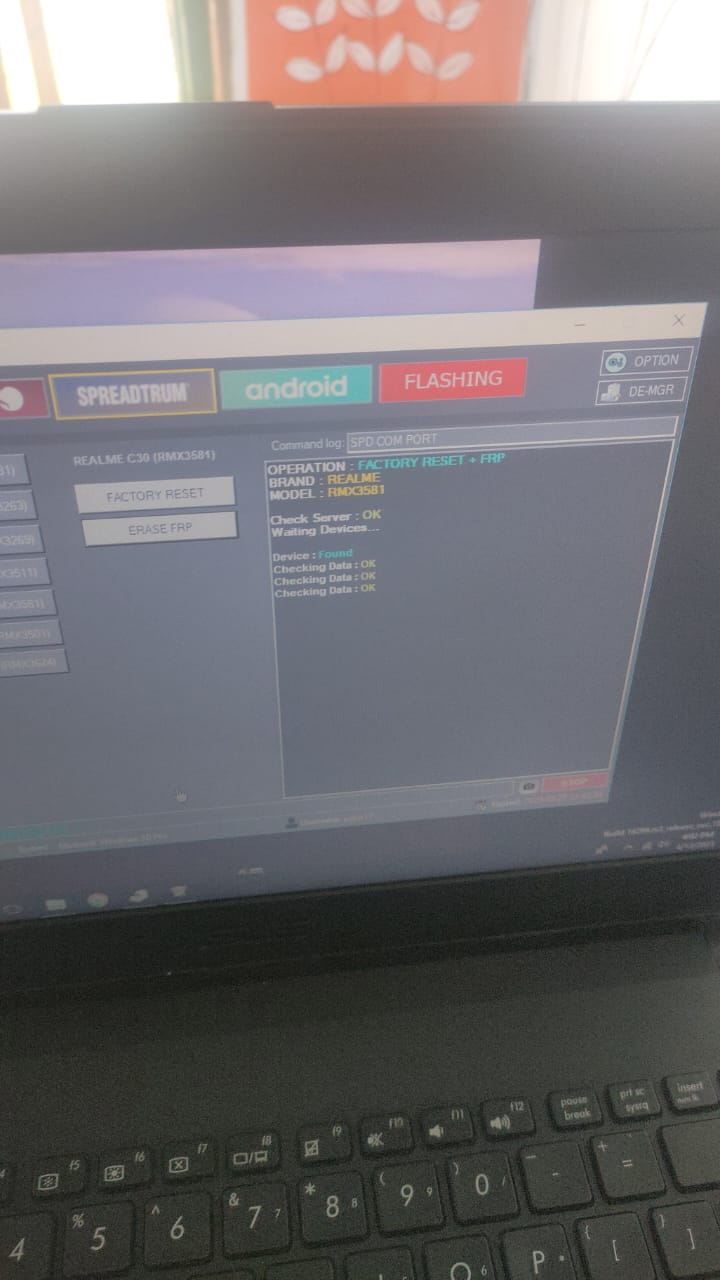 Frp Realme C30 SPD