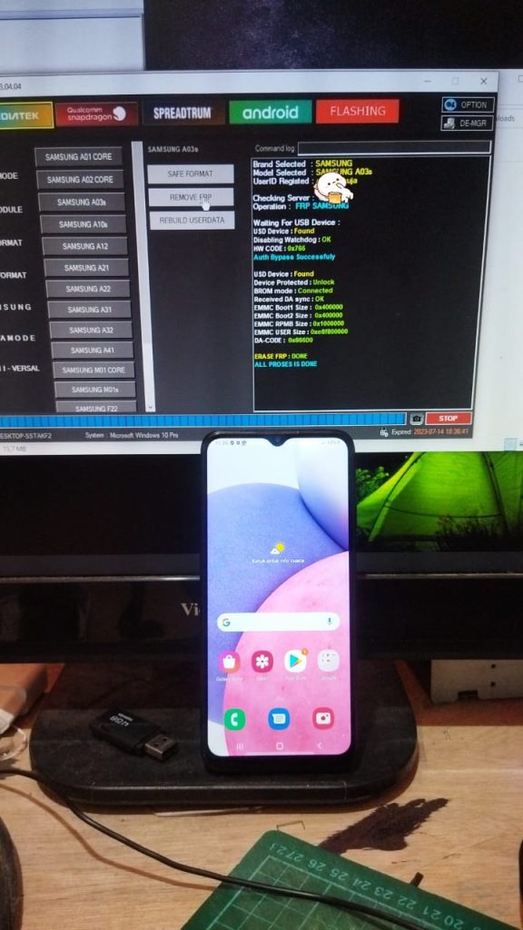 Frp Samsung A03s