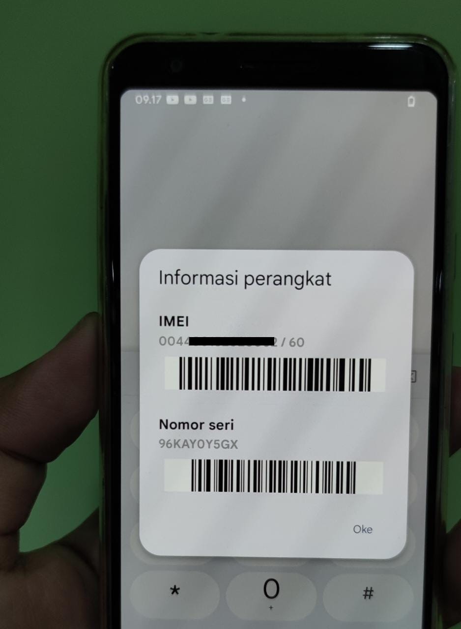 Pixel 3a imei