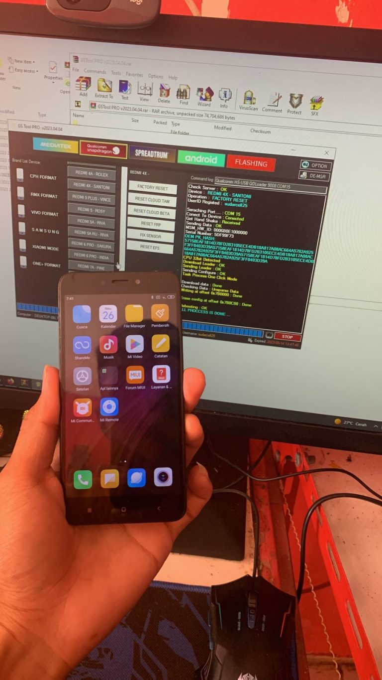 Pola Redmi 4x Santoni