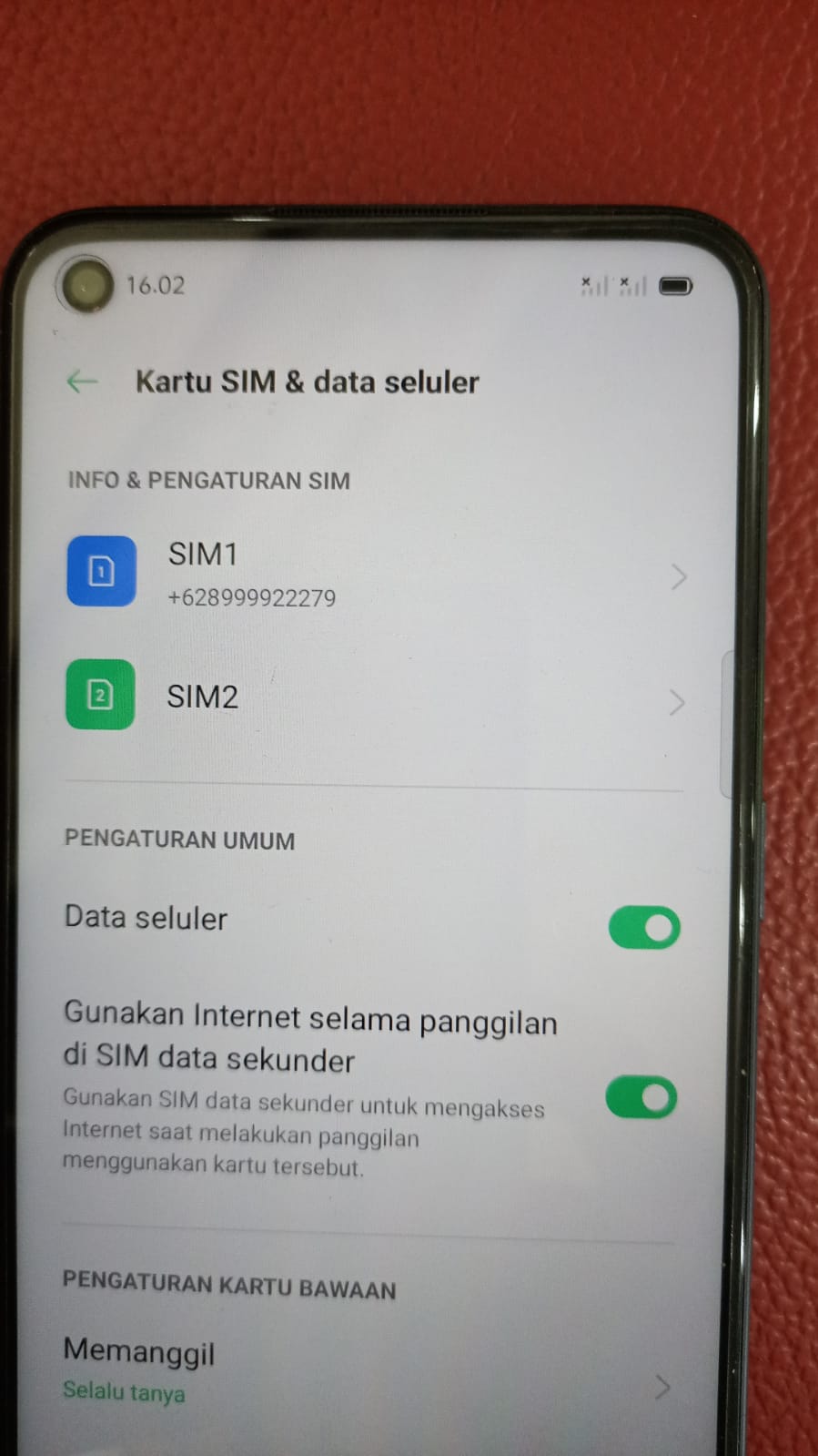 Sinyal Hilang Setelah Remove Demo