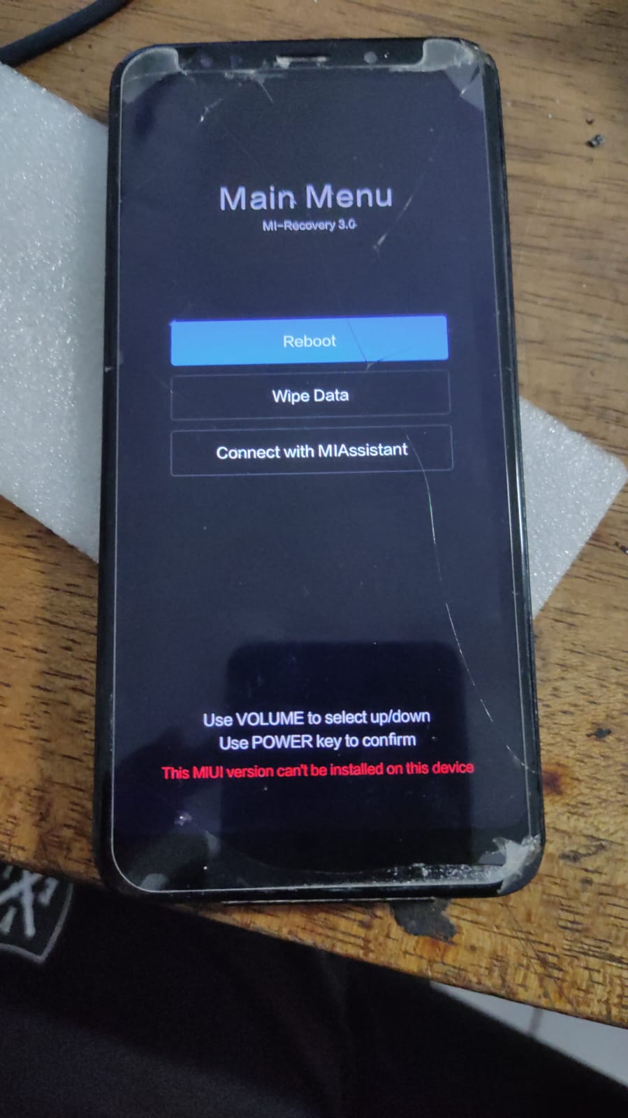 Redmi 5 Plus Mee7 Restart
