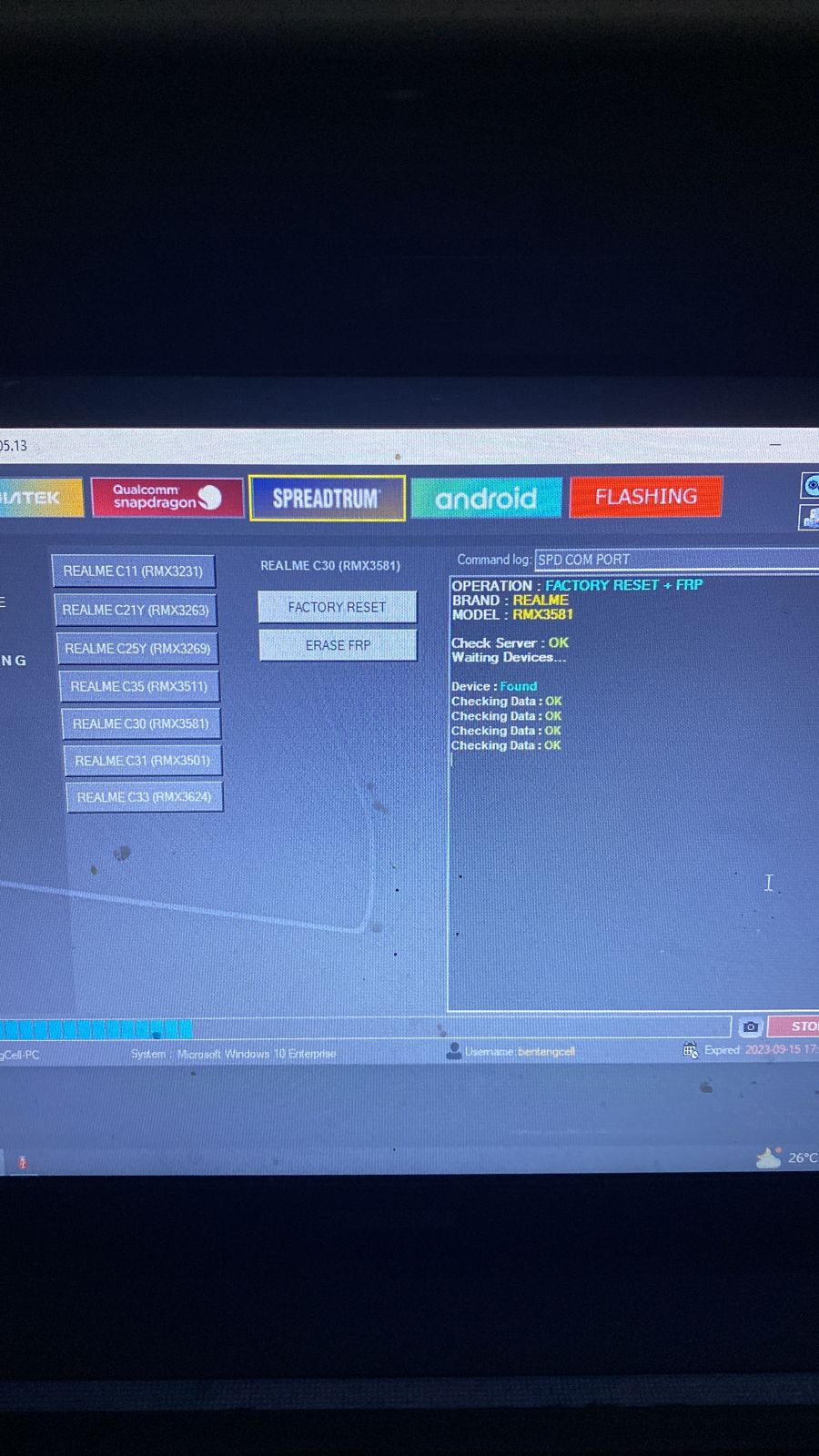 Reset Realme C30 Tidak Jalan