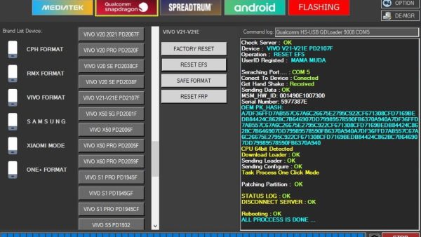 Pola Frp Vivo V21-V21E PD2107F