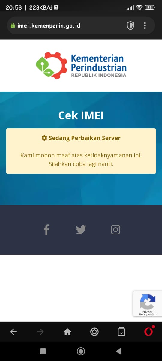 Cek Imei Kemenperin