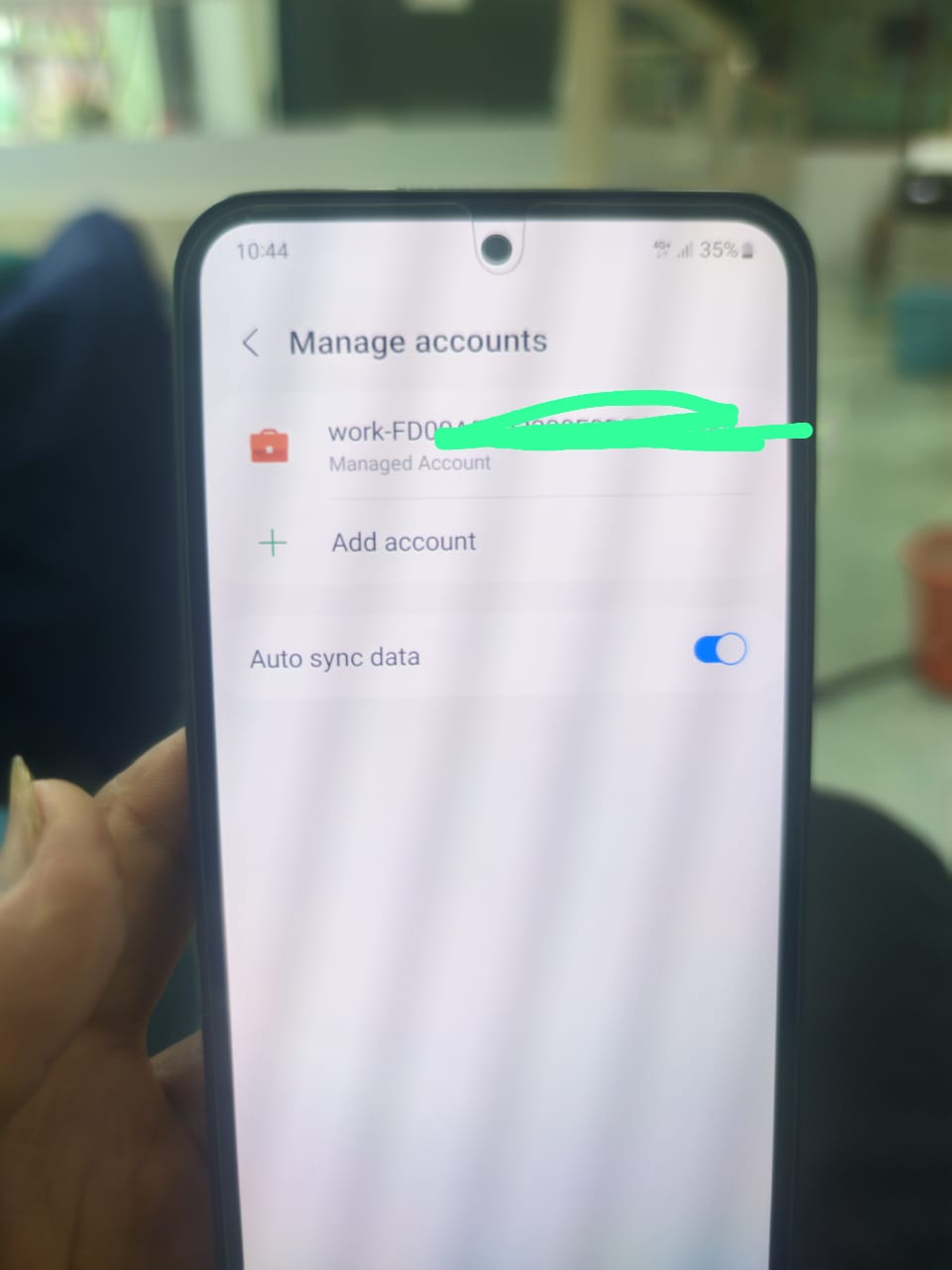 Samsung a54 5G Akun Work
