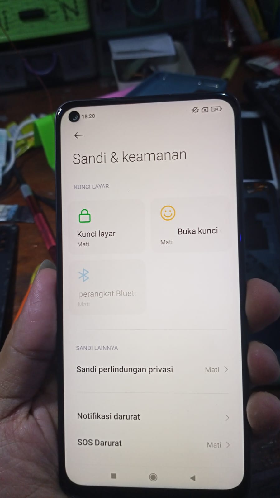 Redmi 9 Finger Print